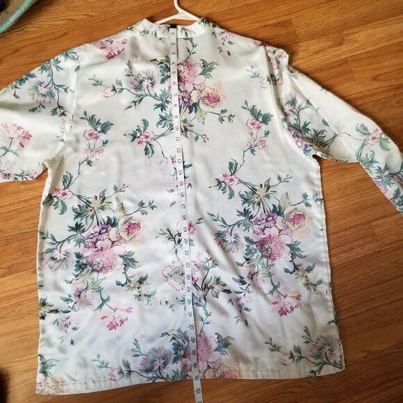 Vintage Delicates brand blouse cotton blend size large 16-18 - Picture 2 of 11